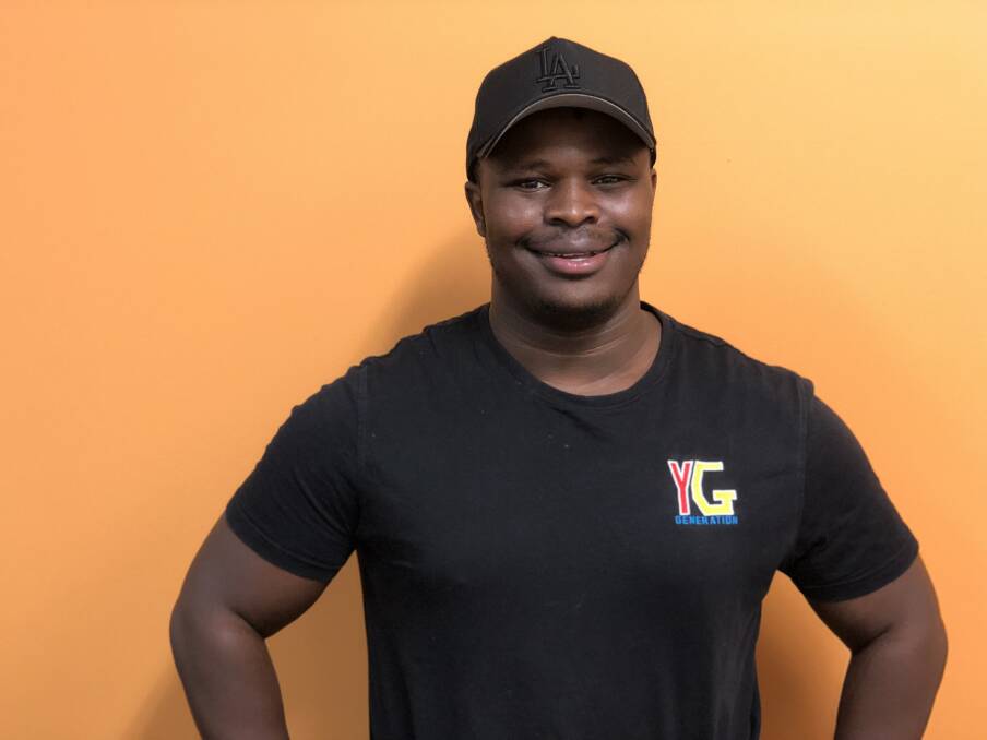 EMPOWERED YOUTH: Young G founder and member Eddie Nsanzimana, at the Centre for Participation in Horsham, has shared some of the challenges young migrants face after moving to the Wimmera. Picture: SONIA SINGHA