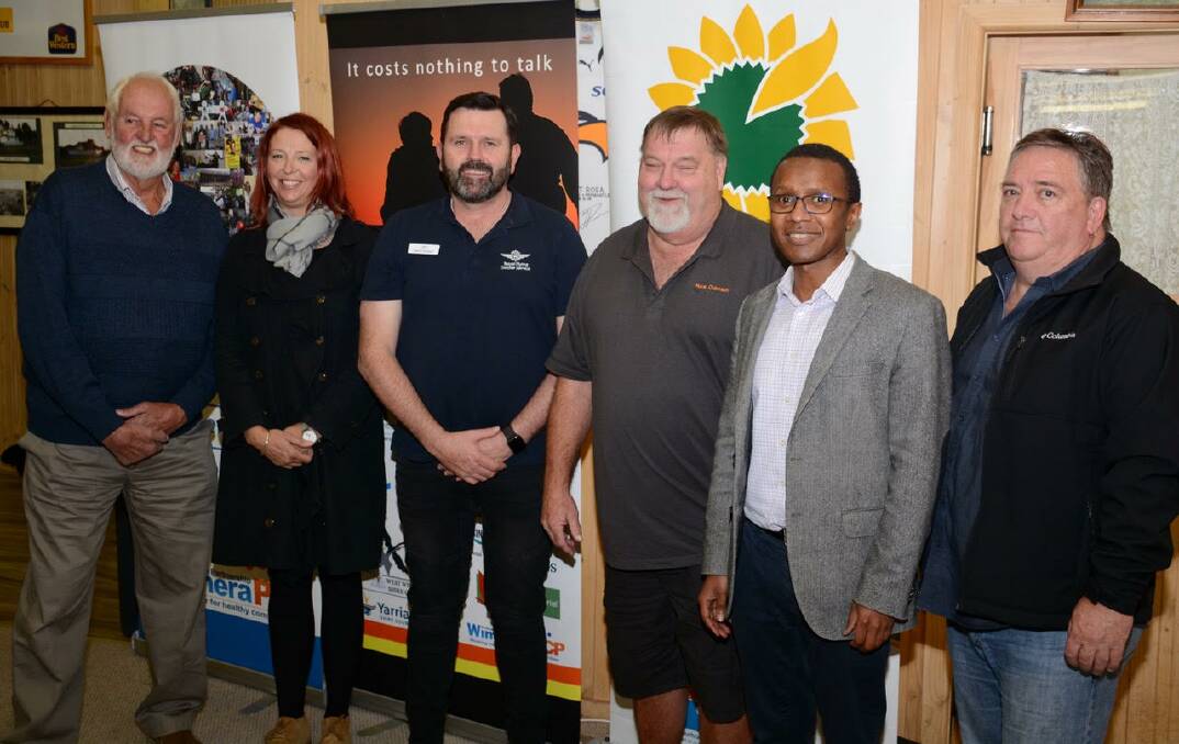 AWARENESS: Forum presenters John Sudholz, Lissy Johns, David Turnbull, Mal Coutts, Dr Franklin Butuyuyu and Pat Timmons. Picture: CONTRIBUTED