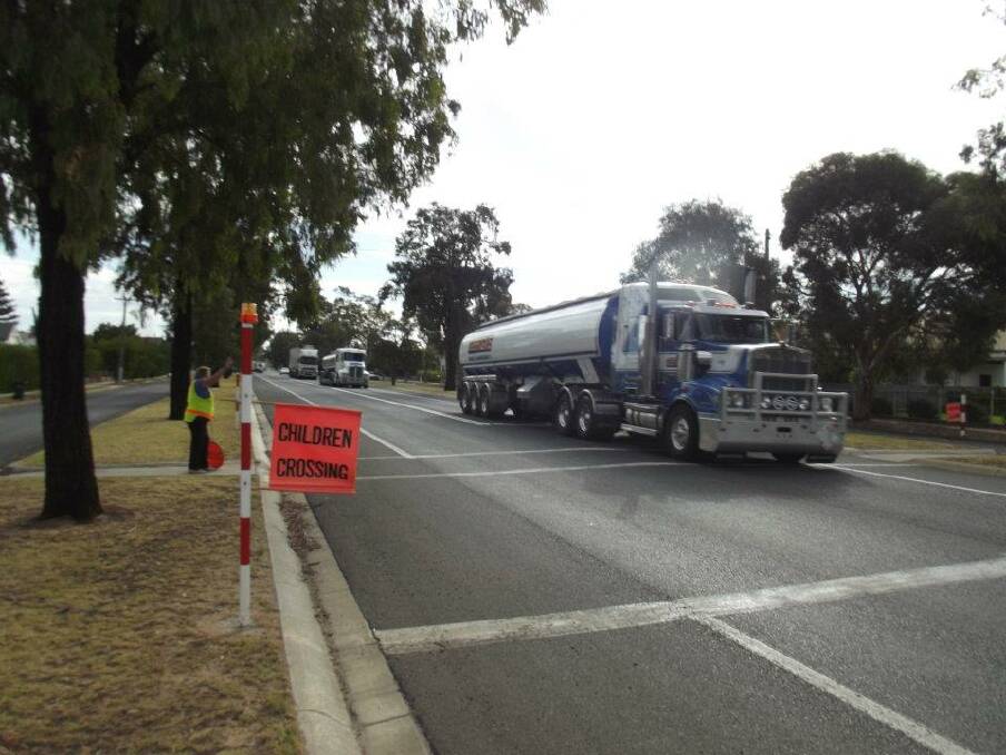 SAFER: VicRoads will lower the speed limit at Kaniva's school crossing to 40 kilometres an hour. Picture: CONTRIBUTED