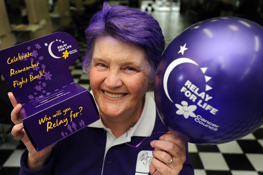 Horsham grandmother Rene Vivian has been involved in the Horsham and Distrcts Relay For Life since the event started more than 10 years ago. Picture: KATE HEALY