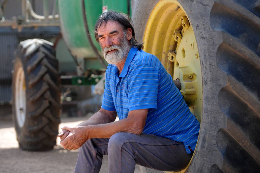 Patyah yabby farmer Trevor Domaschenz