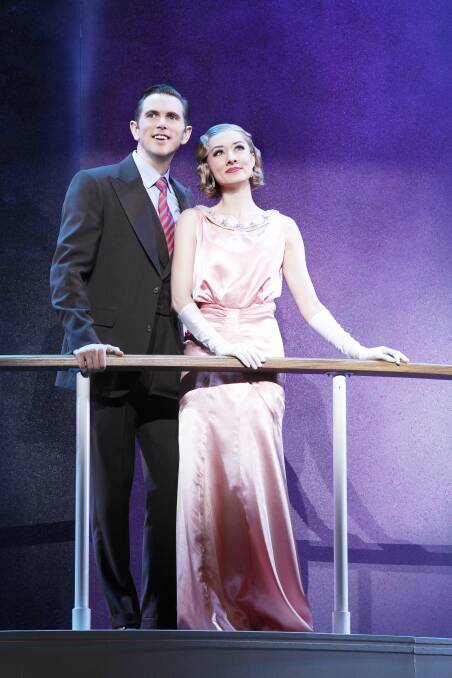 Former Horsham actor Alex Rathgeber and Claire Lyon in a scene from Anything Goes. Pictures: CONTRIBUTED