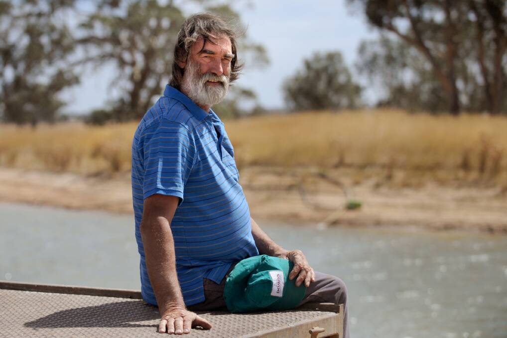 CONCERNED: Patyah yabby farmer Trevor Domaschenz is worried changes to the Water Bill 2014 could mean farmers who use their dams commercially will be forced to pay for that water. Picture: SAMANTHA CAMARRI