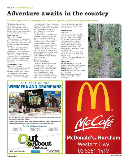 Out & About Grampians & Wimmera Summer 2015