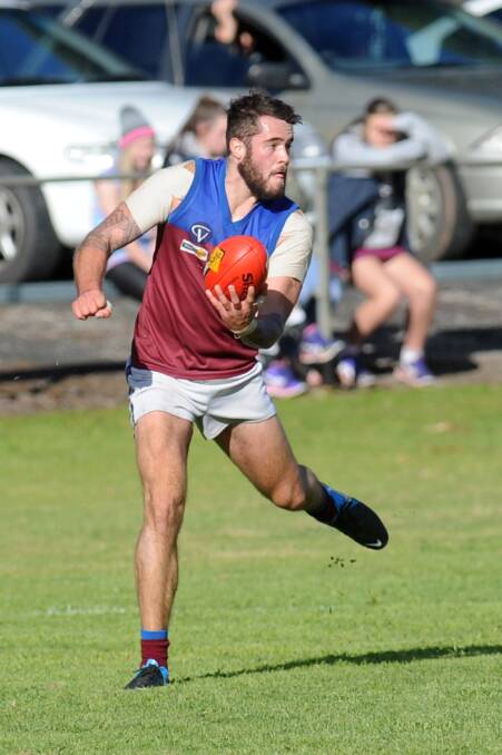 Horsham Demon Sean Christopher booted six goals at the weekend. Picture: PAUL CARRACHER