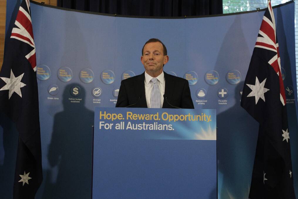 Prime Minister Tony Abbott. Picture: ANDREW MEARES