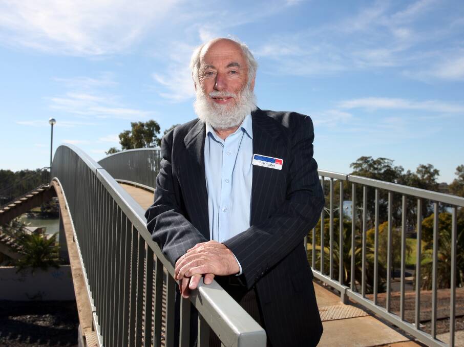 Labor candidate for Lowan Bob Scates has blamed State Government cuts for the Minyip Police Station remaining empty. Picture: SUNRAYSIA DAILY