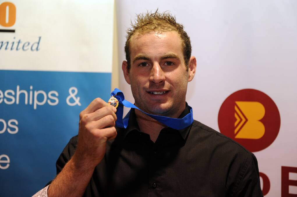 2013 Toohey Medallist Justin Chilver. Picture: PAUL CARRACHER
