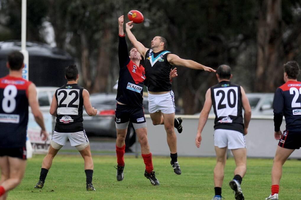 Swifts' Julian Carr was huge for the Baggies at the weekend. Picture: SAMANTHA CAMARRI