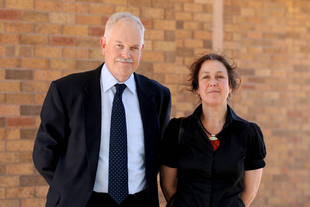 West Wimmera chief executive Mark Crouch and councillor Annette Jones. Picture: SAMANTHA CAMARRI