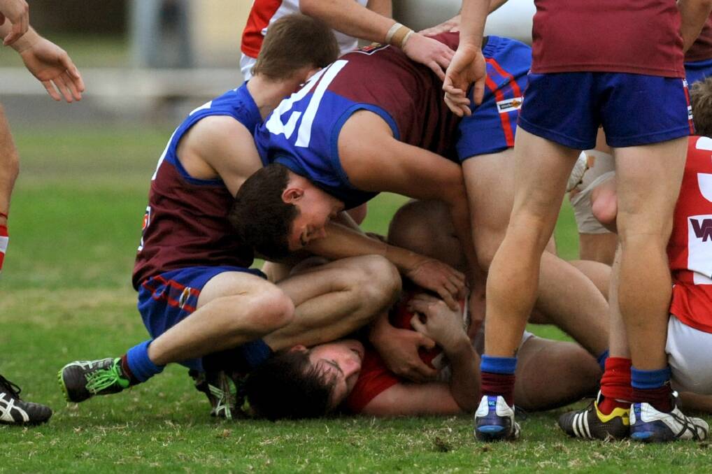Horsham is locked in two-way battle for the minor premiership. Picture: SAMANTHA CAMARRI