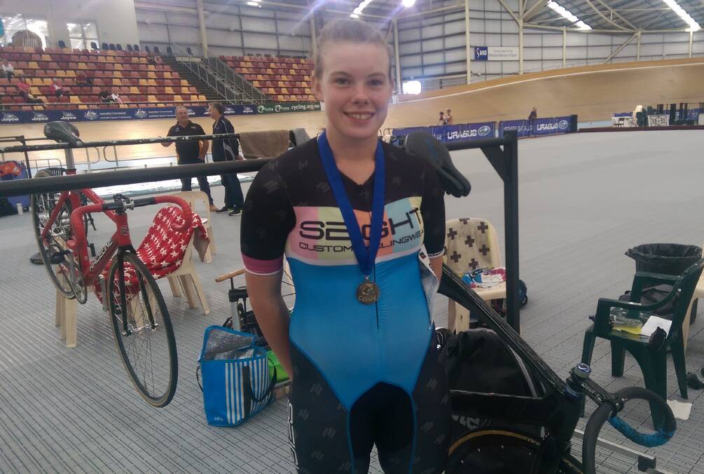 Ararat's Alice Culling believes she is on the way to success at the Cycling Australia championships next year.