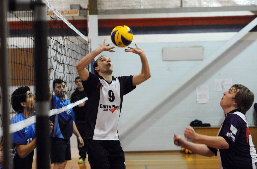 GOOD SETTER: Nathan Berry in action for Western Phantoms. Picture: PAUL CARRACHER