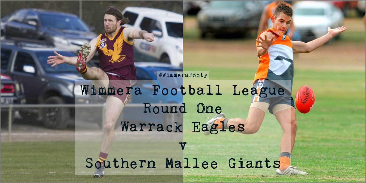 Wimmera league: Warrack Eagles v Southern Mallee Giants | Rolling coverage
