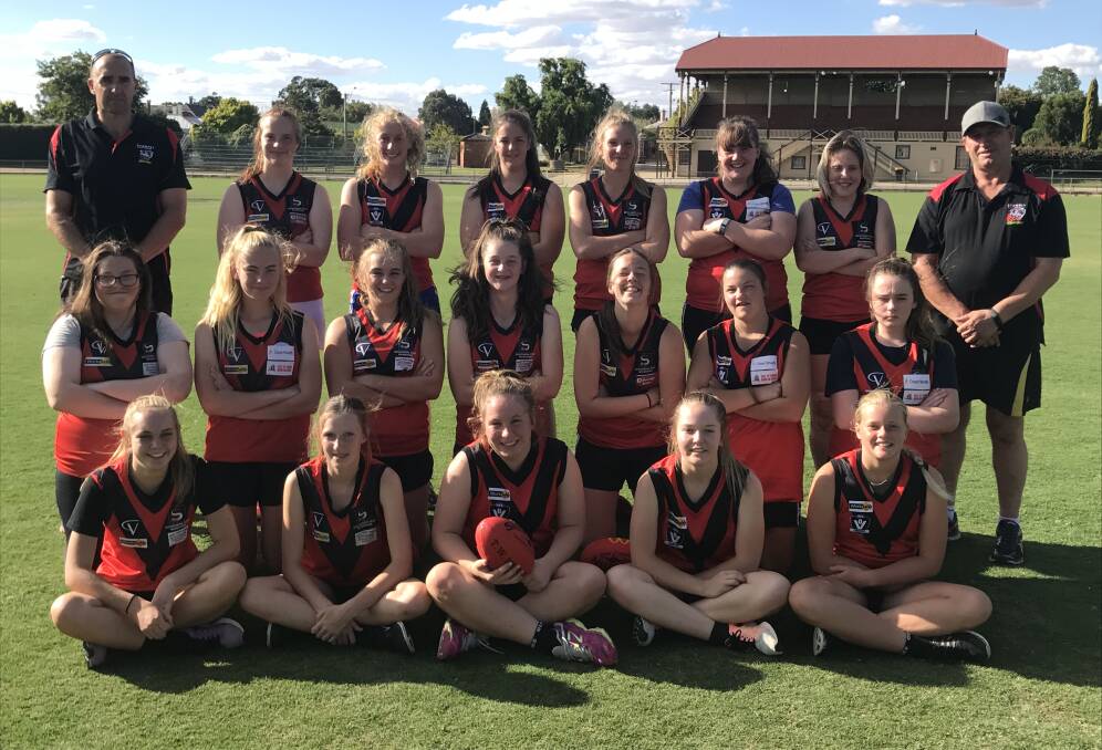 The Stawell Warriors underage team has already started training ahead of the season.