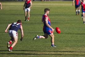 B&F: Dan London was strong in his first season at St Arnaud. The midfielder was consistent throughout the season. Picture: JASON SMITH