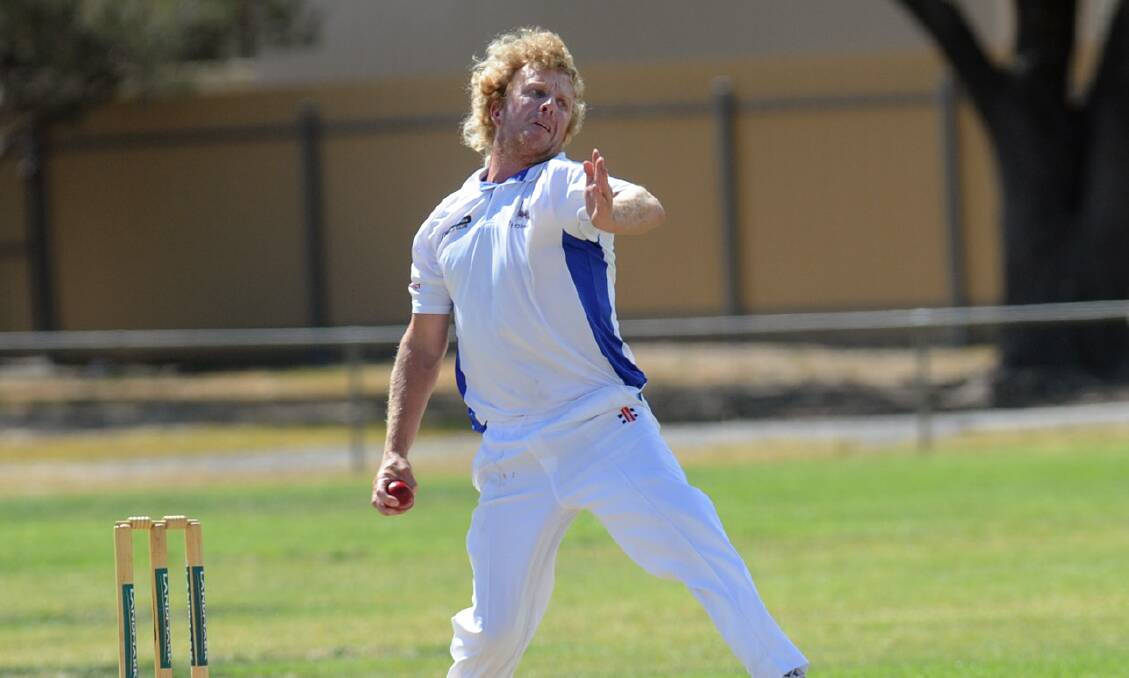 Heath Lang will need to chip in with the bat if Lubeck-Murtoa is to escape with a win against Colts.