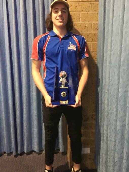 KEY: St Arnaud's Jack Tillig was named best and fairest for the North Central Football League under-16s on Wednesday night. Picture: CONTRIBUTED