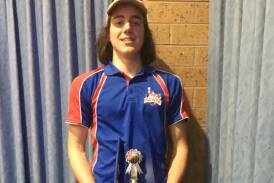 KEY: St Arnaud's Jack Tillig was named best and fairest for the North Central Football League under-16s on Wednesday night. Picture: CONTRIBUTED