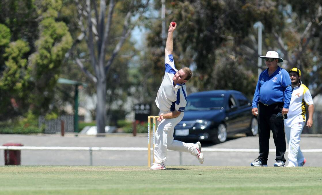 BACK: Brad Clark will play for Jung on Saturday after his two-day West Wimmera Cricket Association game was called off at the weekend.