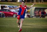 Daniel Needs is on the verge of the North Central Football Leagues career goalkicking record. Picture: JASON SMITH