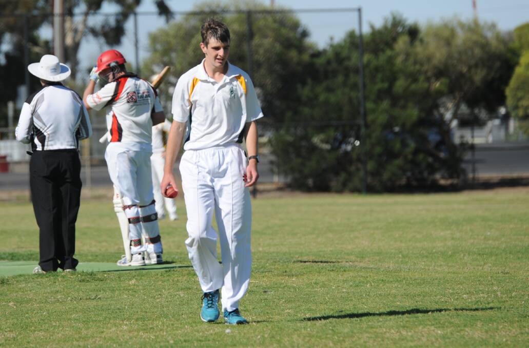 WICKETS: Josh Lees will be part of a strong Horsham-West Wimmera attack at the under-17 country week carnival. Picture: STUART McGUCKIN