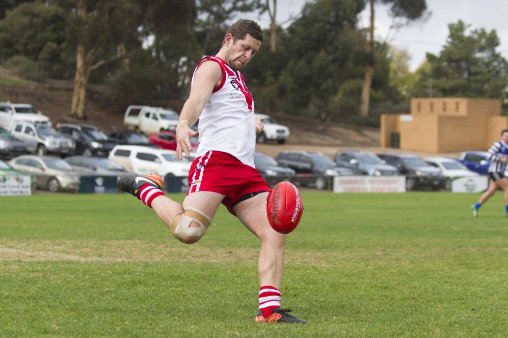 CHANCE TO RETURN: Ryan Bates is the only injury concern for Ararat ahead of the side's clash with Nhill in round 14. Picture: PETER PICKERING
