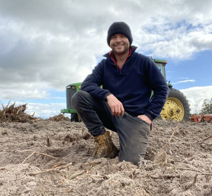 WIMMERA FARMER: James Hawkins has joined the Young Farmers Advisory Council. Picture: CONTRIBUTED