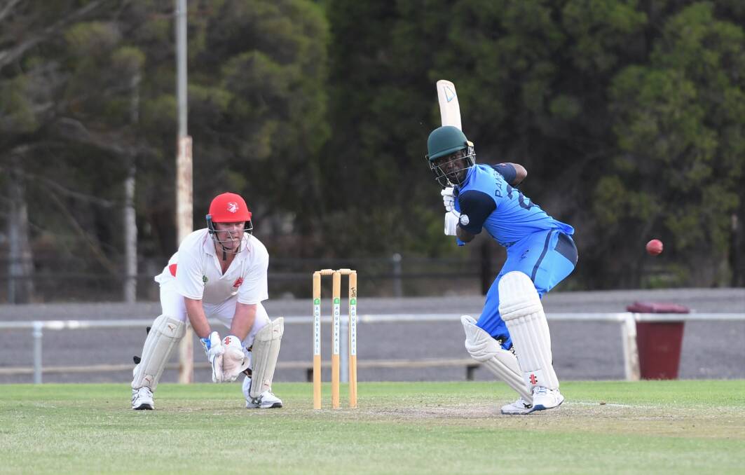 BEST: Rup-Minyip's Mark Mbofana was named player of the match in Horsham Cricket Association's T20 final.