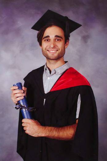 WELL DONE: Congratulations to Jack French who recently graduated with a Bachelor of Creative Arts (Film and Television). 