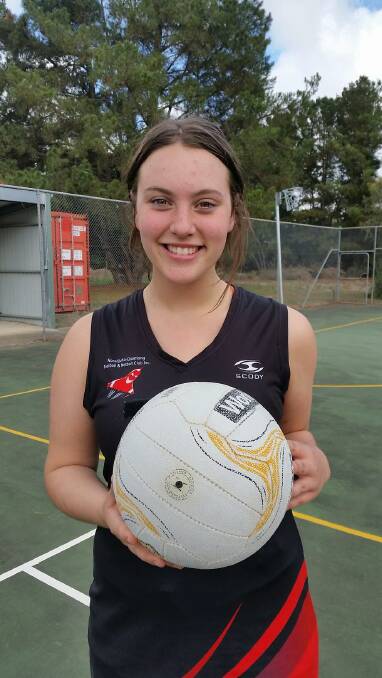  FAVOURITE: Isabella Goudie loves shooting and defending.