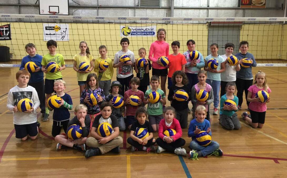 FUTURE STARS: Budding volleyball players can experience the game firsthand with Spikezone, which launches in Horsham on May 2 and Murtoa on May 3.