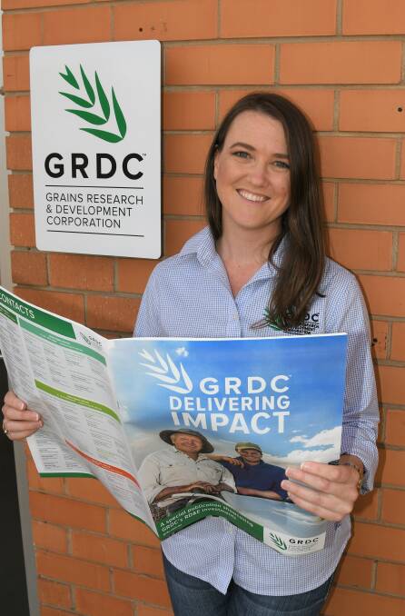 INPUT: GRDC grower relations manager south, Courtney Ramsey, encourages growers to help inform the investment of their levies. 