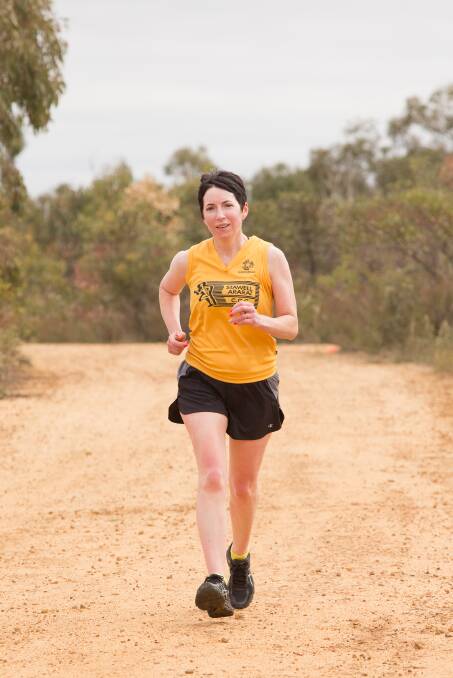 SUCCESS: Rhonda Rice scored a stunning victory in the Stawell and Ararat Cross Country Club’s eight-kilometre race.