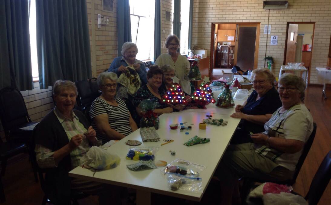 CELEBRATE: Ladies of the craft group of Horsham Branch celebrated their end of year Christmas lunch and final craft day for this year.