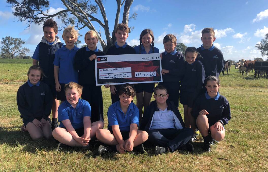 HELP: Balmoral K-12 Community College grade four students were determined to help drought-affected farmers.