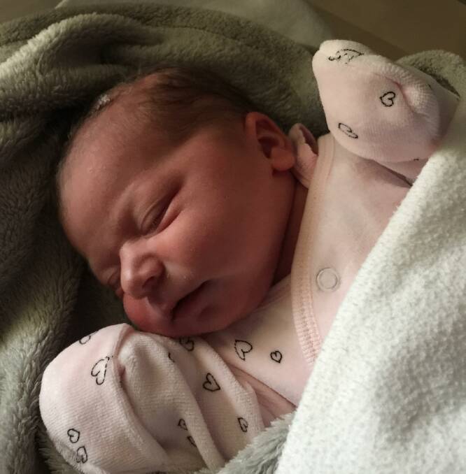WELCOME: Charlii Louise Grant was born on August 26 at Wimmera Base Hospital, Horsham, weighing 3250 grams.