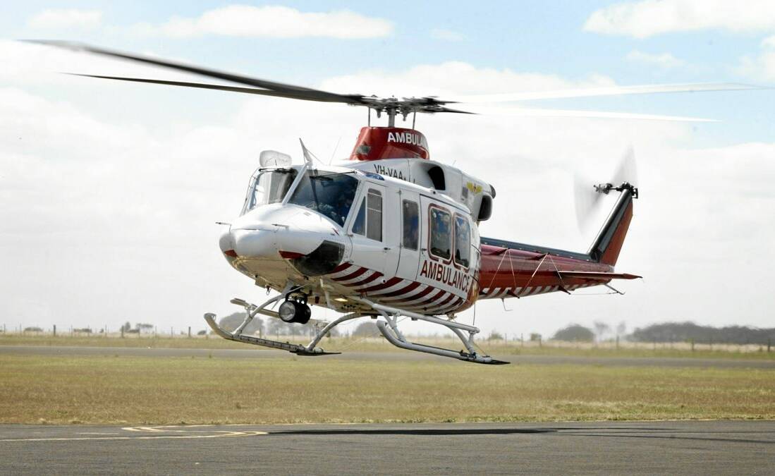 Glenorchy man airlifted to hospital after Armstrong crash