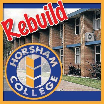 Horsham College rebuild campaign.